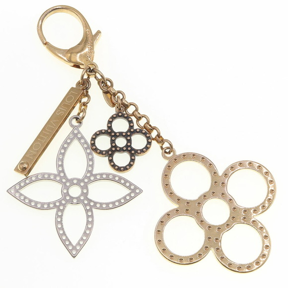 Louis Vuitton Bijoux Sac Tapage Bag Charm M66350 Gold and Silver Metal Keycha...